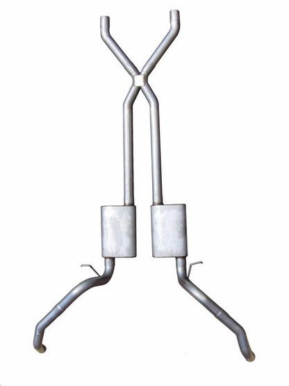 Pypes 1967-1969 Camaro V8 3in Exhaust System with X-Pipe SGF63S