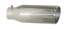 Pypes Exhaust Tip 5in x 6in 18in L Polished Bolt-on EVT506-18