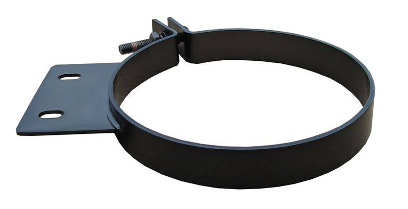 Pypes Stack Clamp 6in Stainless Black HSC006B