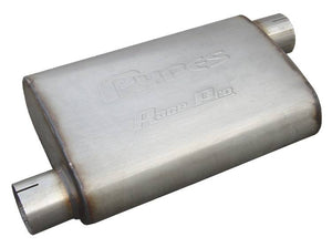 Pypes Race Muffler 2.5in Offset/Offset MVR10