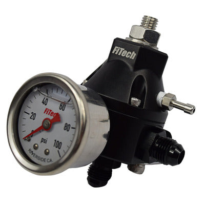 FiTech Regulator Go Fuel Tight Fit  with Pressure Gauge