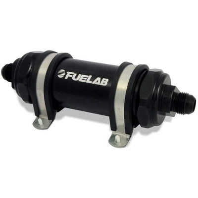 Fuelab Fuel Filter In-Line 5in 100 Micron Stainles 10AN