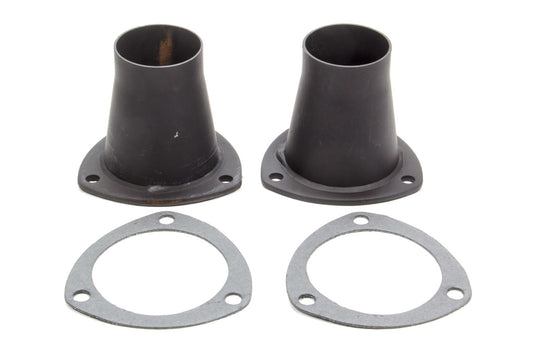 Flowtech Exhaust Collector Reducer Terminator 3.5" to 2.5" Welded (Pair) 10016FLT