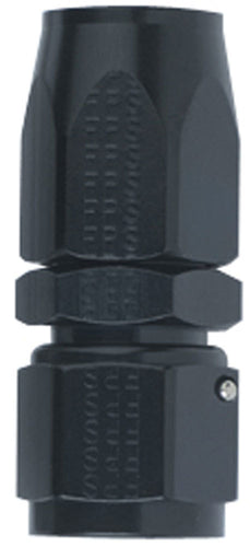 Fragola Hose Fitting #4 Straight Black 100104-BL