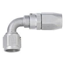 Fragola Hose Fitting #16 90-Degree Clear 109016-CL