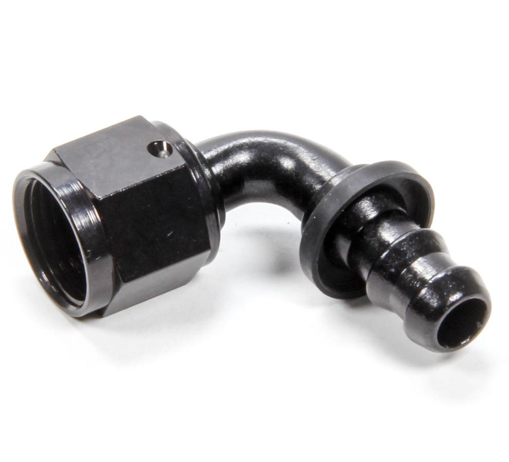 Fragola Hose Conversion Fitting #10 90deg to #8 Hose 209110-BL