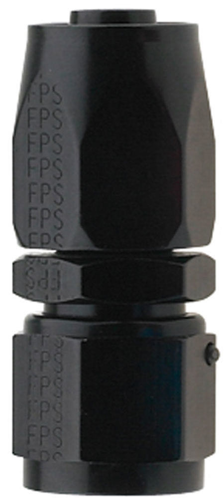 Fragola Hose Fitting #4 Straight Pro-Flow Black 220104-BL