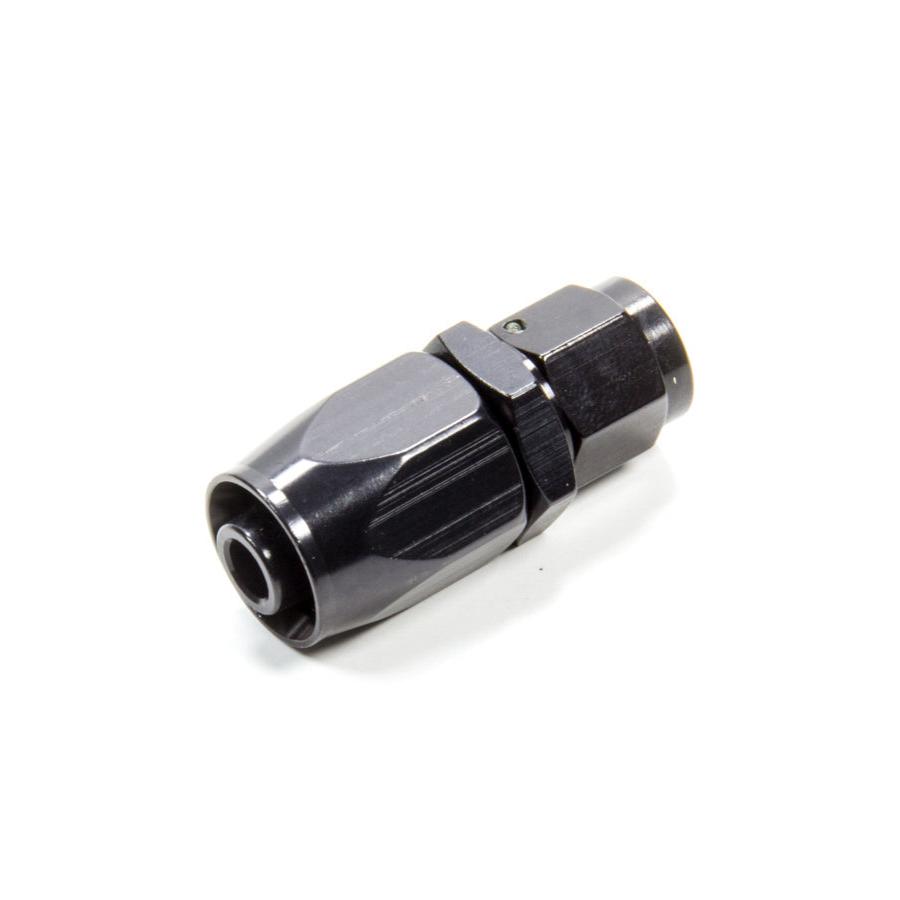 Fragola Hose Fitting #6 Straight to #8 Hose Black 220105-BL