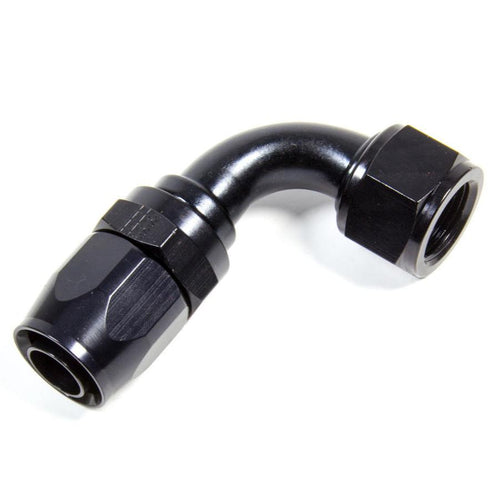 Fragola Hose Fitting #10 90-Degree to #12 Hose Black 229011-BL