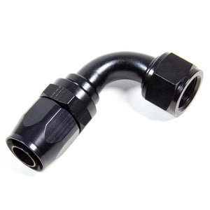 Fragola Hose Fitting #10 90-Degree to #12 Hose Black 229011-BL