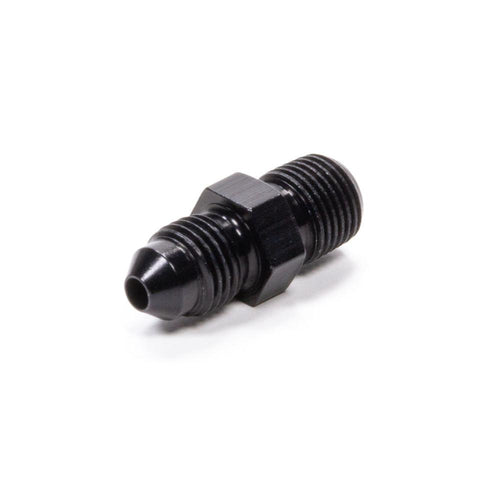 Fragola #4 x 1/16 MPT Straight Adapter Fitting Black 481602-BL