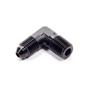 Fragola 90-Degree Adapter Fitting #3 x 1/8 MPT Black 482203-BL