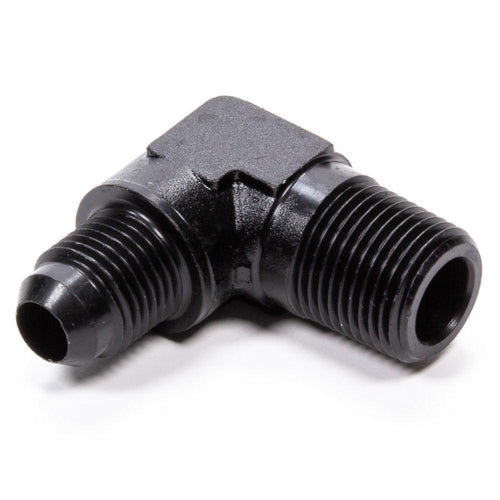 Fragola 90 Adapter Fitting #6 x 3/8 MPT Black 482266-BL