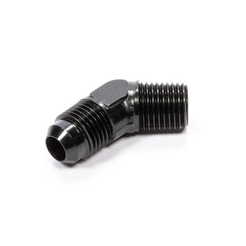 Fragola 45-Degree Adapter Fitting #3 x 1/8 MPT Black 482303-BL