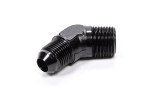 Fragola 45-Degree Adapter Fitting #8 x 1/2 MPT Black 482388-BL