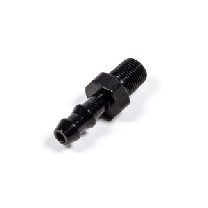 Fragola 1/4 Hose Barb X 1/8 MPT Fitting Black 484004-BL