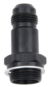 Fragola Male Adapter Fitting #8 x 7/8-20 Dual Feed Black 491957-BL