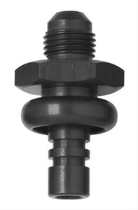 Fragola 6an to Ford EFI .550 Shank Fitting Black 491985-BL