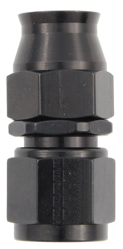 Fragola Hose Fitting #4 Straight PTFE Black 680104-BL