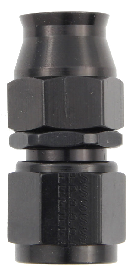 Fragola Hose Fitting #10 Straight PTFE Black 680110-BL