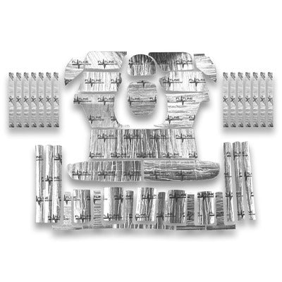 Flatline Barriers 1955-59 GM Truck Low Tunnel Full Insulation Kit