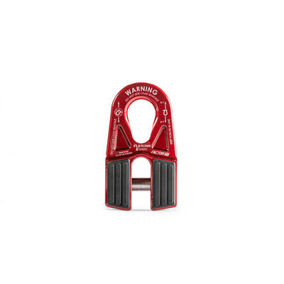 Factor 55 Flatlink-E Expert Winch Shackle Mount Red 00080-01