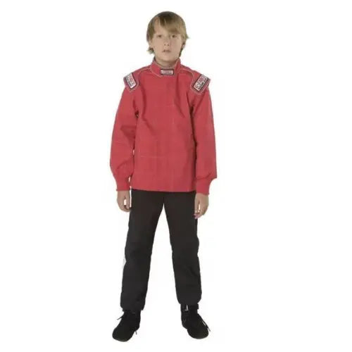G-Force GF-615 Youth Kart Jacket (Red)