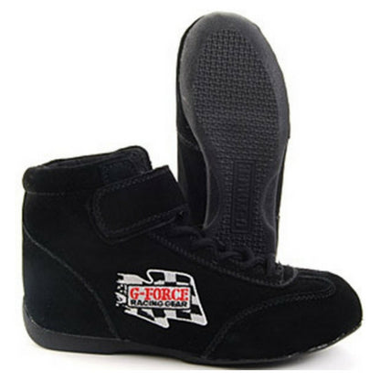 G-Force GF-235 RaceGrip Mid-Top Shoes - Black