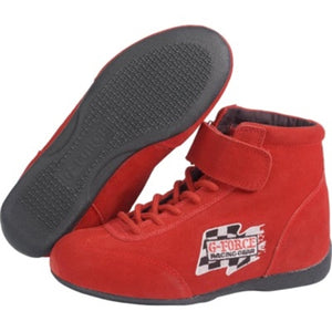 G-Force GF-235 RaceGrip Mid-Top Shoes - Red