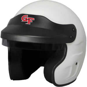 G-Force GF1 Open Face Helmet - SA2020 - White