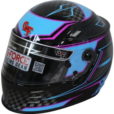 G-Force Revo Graphics Helmet - SA2020 (Blue)