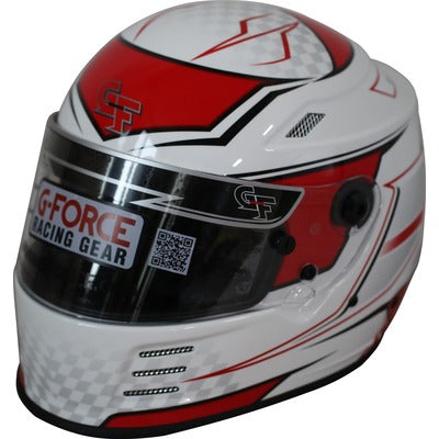 G-Force Revo Graphics Helmet - SA2020 (Red)