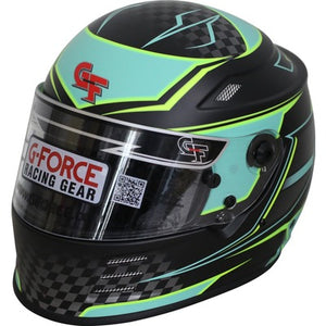 G-Force Revo Graphics Helmet - SA2020 (Teal)