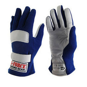 G-Force G5 Racing Gloves - Blue