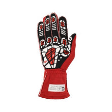 G-Force G-Limit RS Youth Driving Gloves - Red (Back)
