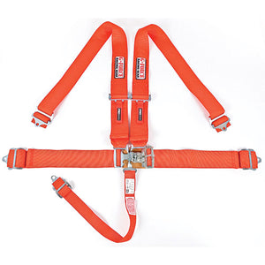 G-Force Pro Series 5-Point Latch & Link Harness Red