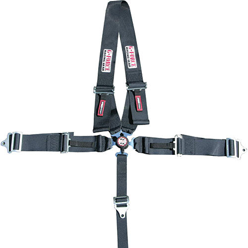 G-Force Pro Series U-Type 5-Pt Camlock Dragster Harness 