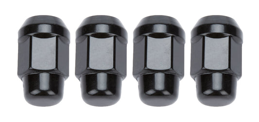 Gorilla Lug Nuts Acorn Bulge 1/2 Black (4pk) 41187BCB