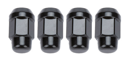 Gorilla Lug Nuts Acorn Bulge 1/2 Black (4pk) 41187BCB