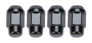 Gorilla Lug Nuts Acorn Bulge 1/2 Black (4pk) 41187BCB