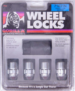 Gorilla Wheel Lock System 1/2" Acorn Black (20pk) 71683NBC