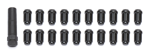 Gorilla 1/2" 5 Lug Kit Black (20pk) K5CS-00012BGR