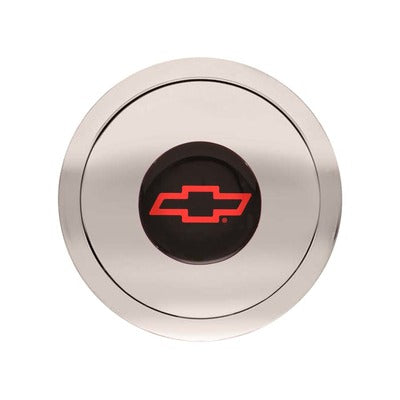 GT Performance GT9 Horn Button Chevy Bow Tie Red