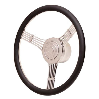 GT Performance Steering Wheel GT9 Retro Banjo Leather