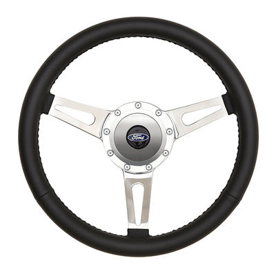 GT Performance GT9 Retro Cobra Style Steering Wheel Black