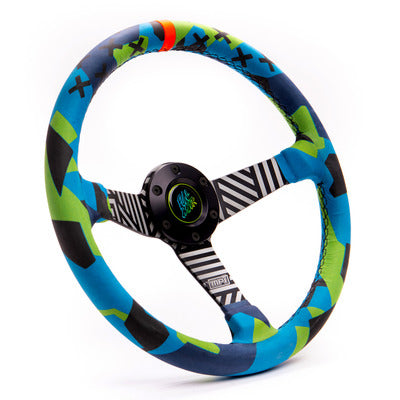 MPI Vaughan Gittin Jr Drift Steering Wheel - Green MPI-DO-H60-VGJ/G