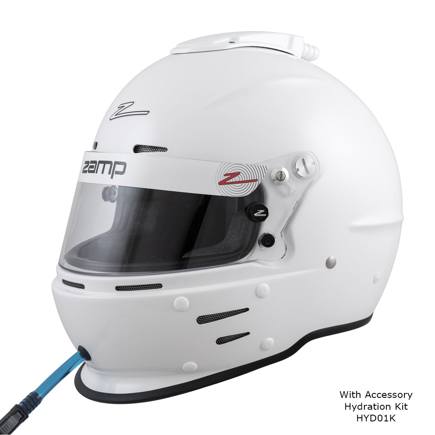 Zamp RZ-62 Air Helmet (shown with drink tube)