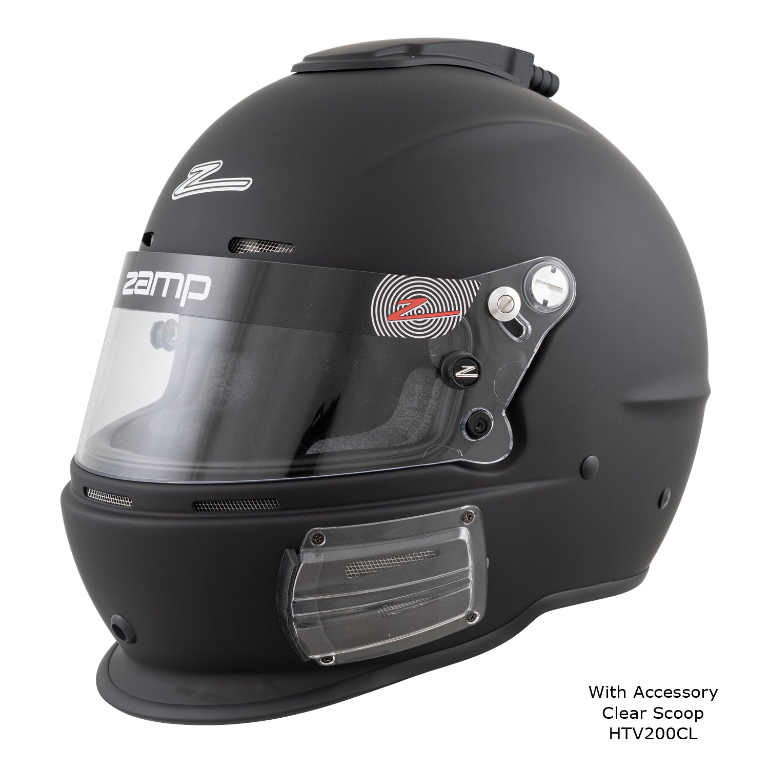Zamp RZ-62 Air Helmet (with clear scoop)