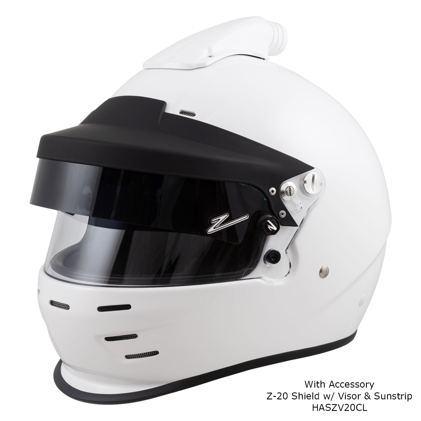 Zamp RZ-36 Air Helmet (shown with shield and sunstrip)