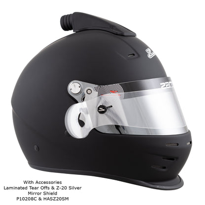 Zamp RZ-36 Air Helmet (shown with tearoffs)